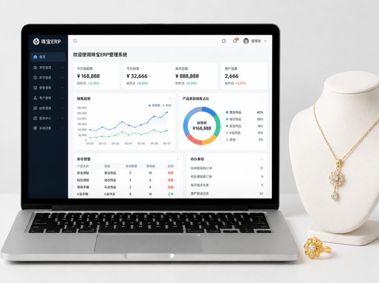 轻量化SaaS版珠宝ERP